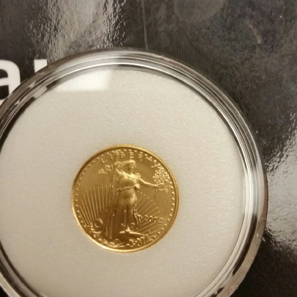 1/10'th Fine Gold Liberty $5.00  Coin